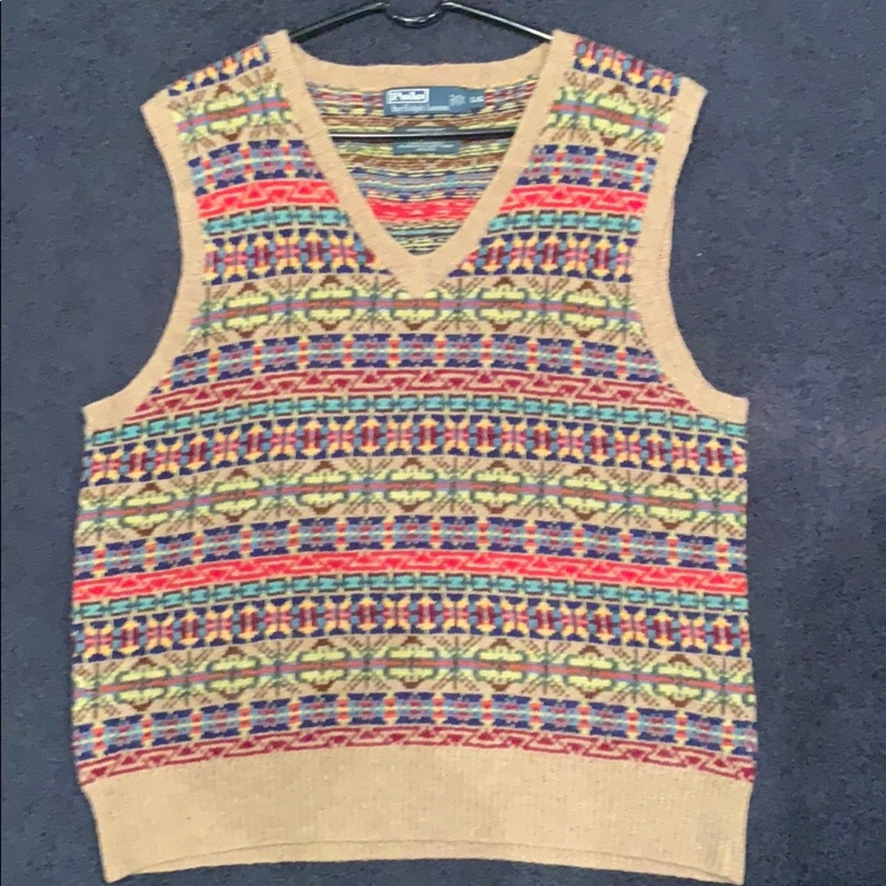 Vintage Ralph Lauren Wool Sweater Vest